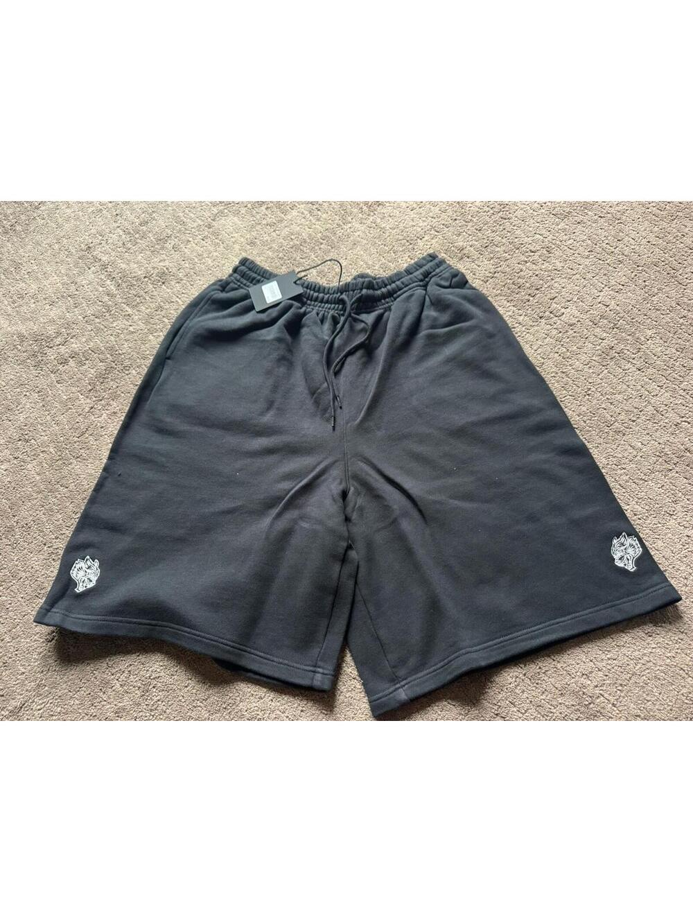 Darc sport 549 Of 1000 Men’s Black Dual Oversized Osiris Sweat Shorts Size M